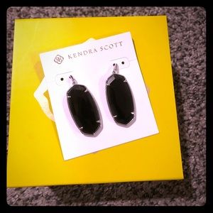Beautiful black Kendra Scott earrings